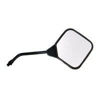 WHITES MIRROR UNIVERSAL SQUARE 10MM - BLACK