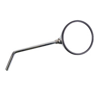 WHITES RIGHT MIRROR 10MM CHROME - BMW F650 CS 01-05