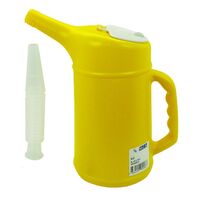 MOTORCYCLE SPECIALTIES OIL JUG 2L WITH CAP/LID/SPOUT - MJ5
