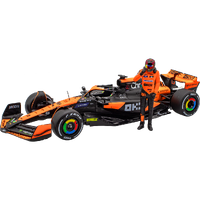 MOTORCYCLE SPECIALTIES 1.24 MCLAREN F1 WITH PIASTRI FIGURE