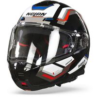 NOLAN N-1005 UPWIND BLACK RED BLUE 63