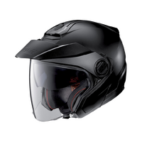 NOLAN N40-5 OPEN FACE + PEAK CLASSIC FLAT BLACK 10