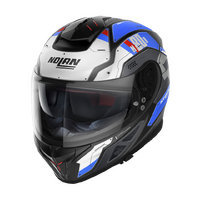 NOLAN N80-8 FULL FACE STARSCREAM FLAT BLACK BLUE WHITE RED 36