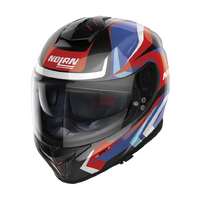 NOLAN N80-8 FULL FACE RUMBLE BLACK RED BLUE WHITE 62