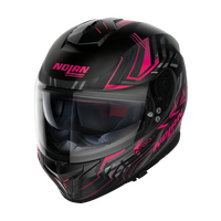 NOLAN N80-8 FULL FACE TURBOLENCE FLAT BLACK PINK 79