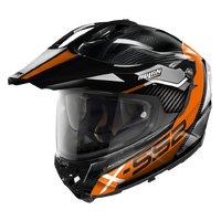 NOLAN X-552 UC ADVENTURE DINAMO CARBON ORANGE GREY 23