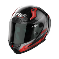 NOLAN X-804 RS FULL FACE HOT LAP CARBON RED 13