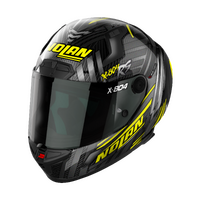 NOLAN X-804 RS FULL FACE SPECTRE CARBON YELLOW CHROME 19