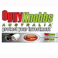 OGGY KNOBBS REPLACEMENT KNOBB BLACK - HONDA CBR650R '19-23