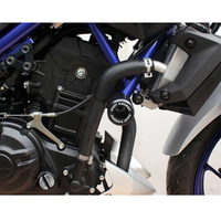 OGGY KNOBBS FRAME SLIDERS BLACK - YAMAHA MT-03 '15-25