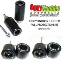 OGGY KNOBBS FULL PROTECTION KIT BLACK - YAMAHA MT-09 / SP '21-24 / XSR 900 '22-24