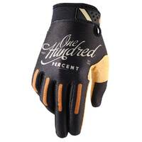 100% RIDEFIT CORPO CLASSIC GLOVES BLACK ORANGE