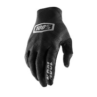 100% CELIUM 2 GLOVES BLACK SILVER