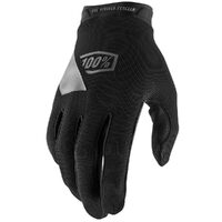 100% RIDECAMP YOUTH GLOVES BLACK
