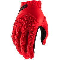 100% AIRMATIC GLOVES BLACK RED