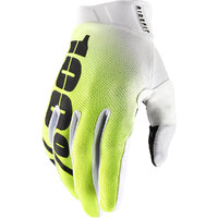 100% RIDEFIT KORP GLOVES YELLOW