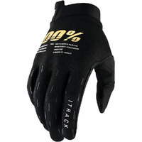 100% ITRACK GLOVES BLACK