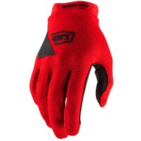 100% RIDECAMP YOUTH GLOVES RED
