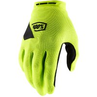 100% RIDECAMP GLOVES YELLOW