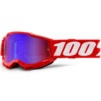 100% ACCURI 2 YOUTH RED / BLUE LENS GOGGLE