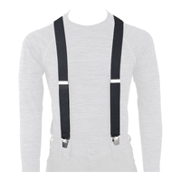 OXFORD RIGGERS BRACES - SLIM BLACK