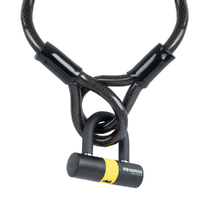 OXFORD LOOP LOCK15 CABLE LOCK + MINI SHACKLE 15MM X 2.0M