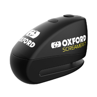 OXFORD SCREAMER7 ALARM DISC LOCK - BLACK BLACK