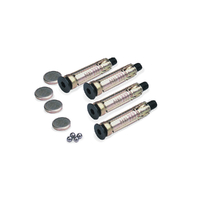 OXFORD PACK OF 4 GROUND PLUGS,BOLTS,6MM BALL BEARINGS & CAPS FOR AN