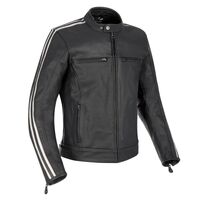 OXFORD BLADON LEATHER JACKET BLACK