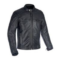 OXFORD ROUTE 73 2.0 LEATHER JACKET BLACK