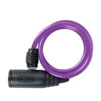 OXFORD BUMPER CABLE LOCK PURPLE 6MM X 600MM