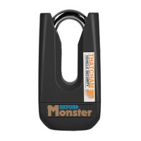 OXFORD MONSTER DISC LOCK BLACK