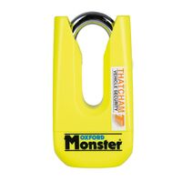 OXFORD MONSTER DISC LOCK YELLOW