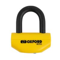 OXFORD BOSS 12.7MM DISC LOCK YELLOW