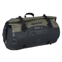 OXFORD AQUA T50 ROLL BAG BLACK / KHAKI 