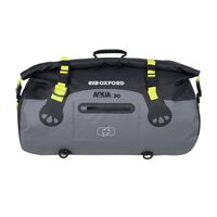 OXFORD AQUA T-30 ROLL BAG BLACK GREY FLURO