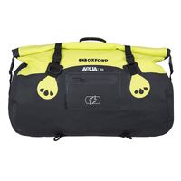 OXFORD AQUA T30 ROLL BAG BLACK FLURO 