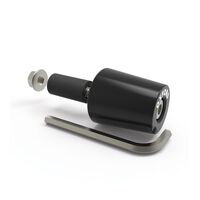 OXFORD HANDLEBAR END WEIGHTS BLACK ANODISED 67G PR
