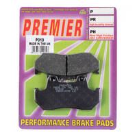 Premier Brake Pads P Organic Standard - P19