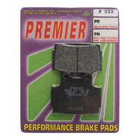 Premier Brake Pads P Organic Standard - P33