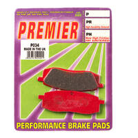 Premier Brake Pads P Organic Standard - P34