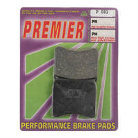 Premier Brake Pads P Organic Standard - P81