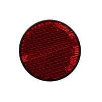 MOTORCYCLE SPECIALTIES ROUND REFLECTOR 39MM DIAMETER STICK ON