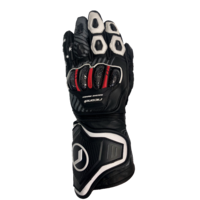 RICONDI RACING SERIES GLOVES BLACK WHITE