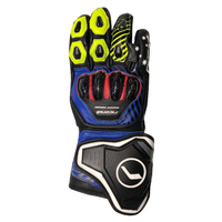 RICONDI RACING SERIES GLOVE BLUE NEON YELLOW