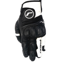 RICONDI SUPERMOTO RACE GLOVES BLACK WHITE