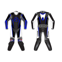 RICONDI RACING SERIES V4 TALL SUIT BLACK WHITE BLUE