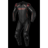 RST S-1 1 PIECE SUIT BLACK GREY RED