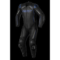 RST S-1 1 PIECE SUIT BLACK GREY BLUE