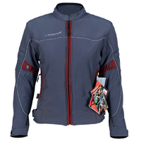 RICONDI LADIES ALL SEASON SOFTSHELL JACKET GREY MAROON